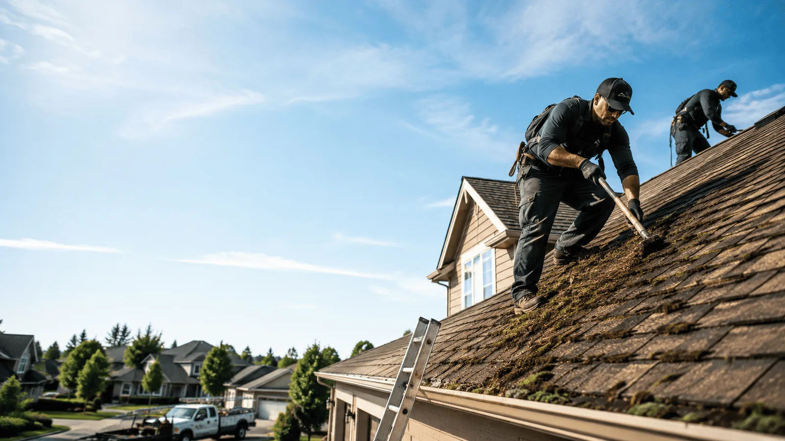Roof Moss Removal in Alderson, OK near me